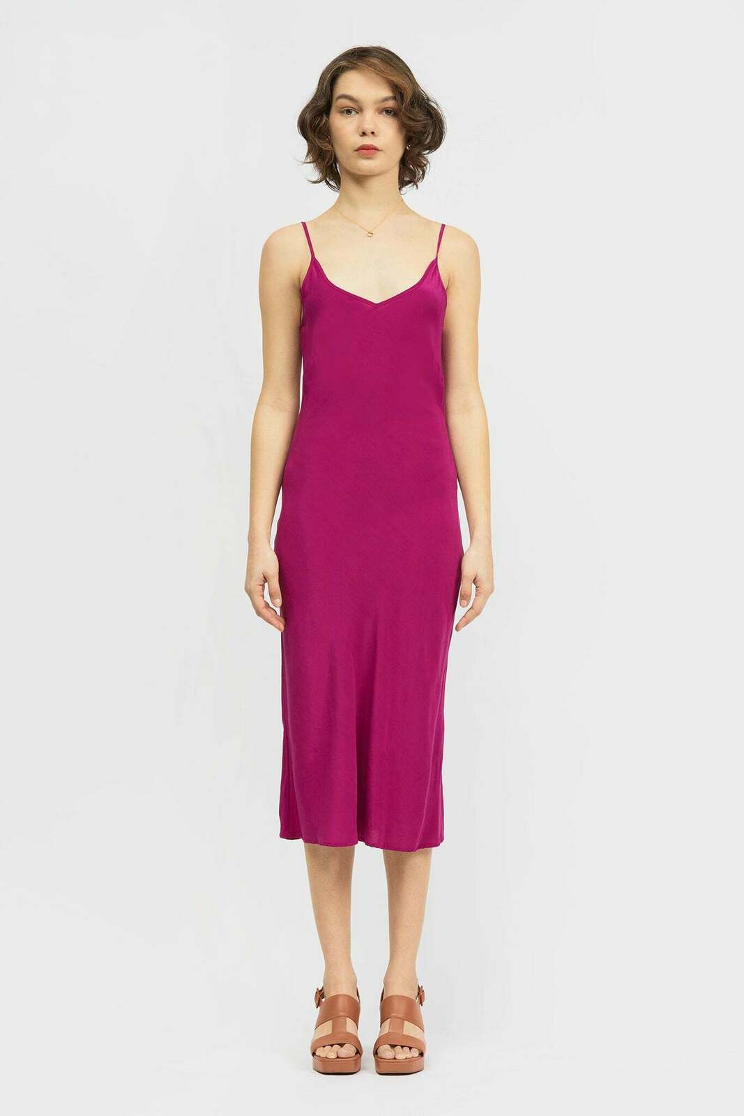 Somang Dress Magenta