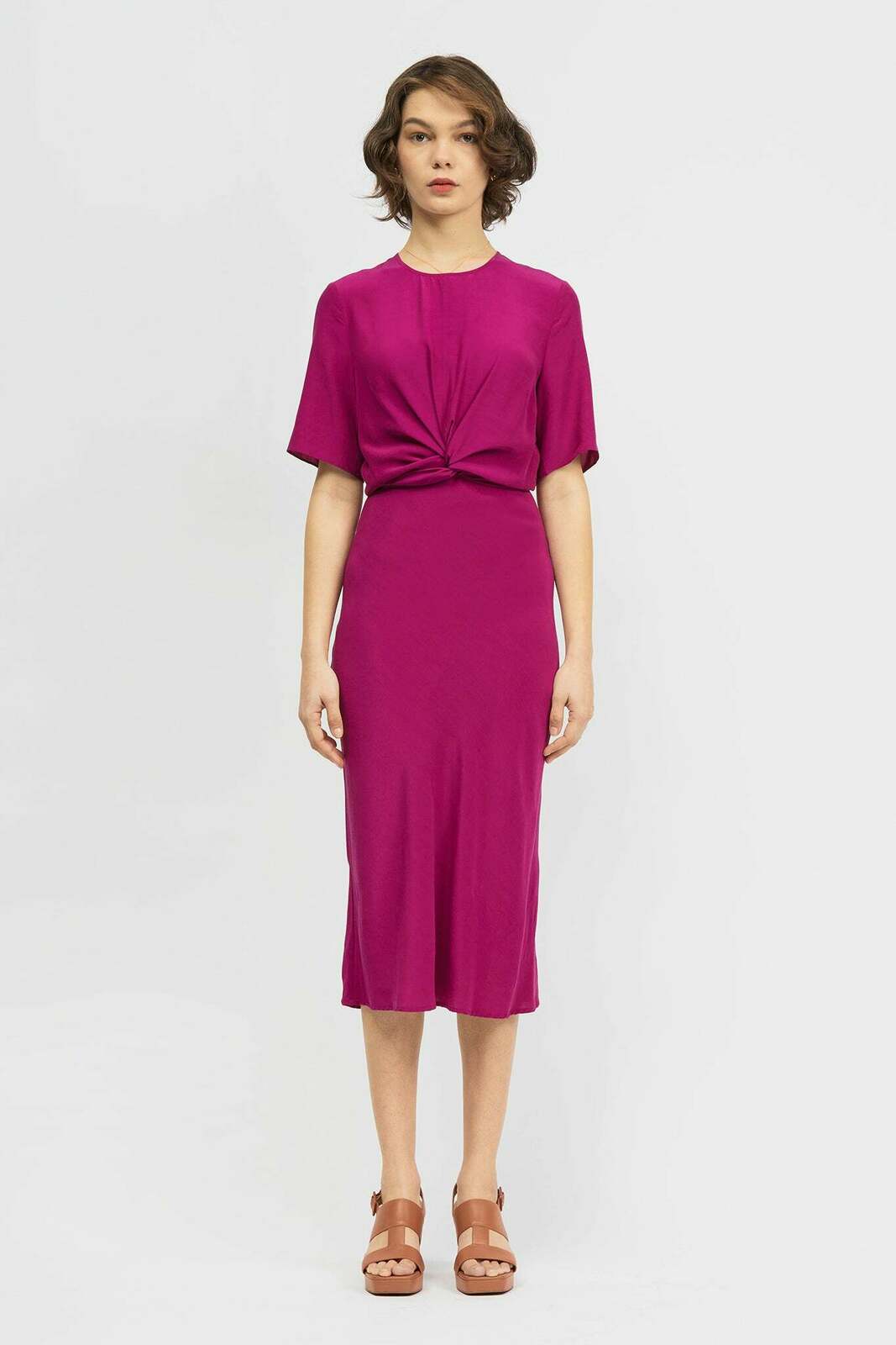 Somang Dress Magenta