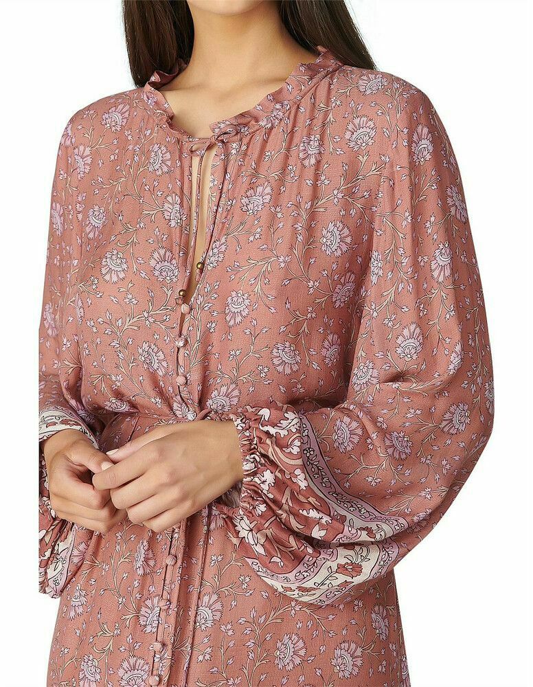 Aurora Leona Long Sleeve Maxi Dress NWT RRP$349