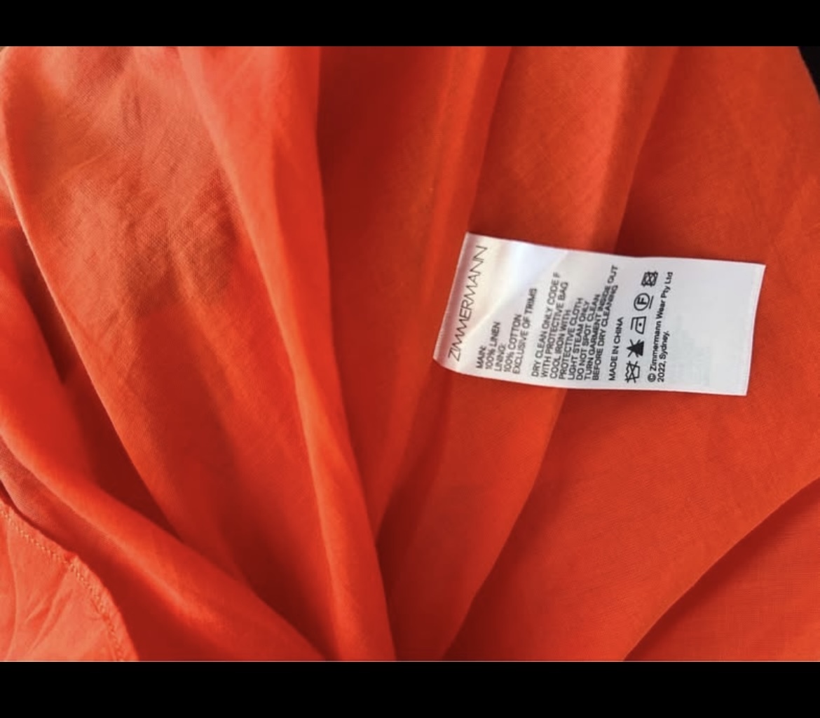 Wonderland Picnic Midi Dress Red Size 1 - new with tags