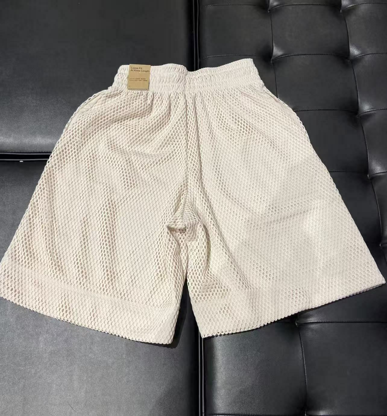 Men’s mesh shorts White