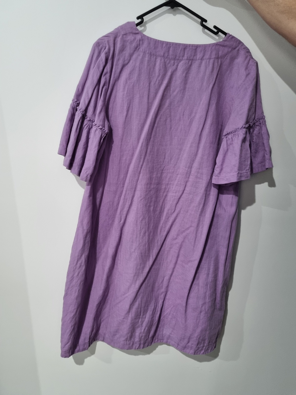 Smock dress with pockets