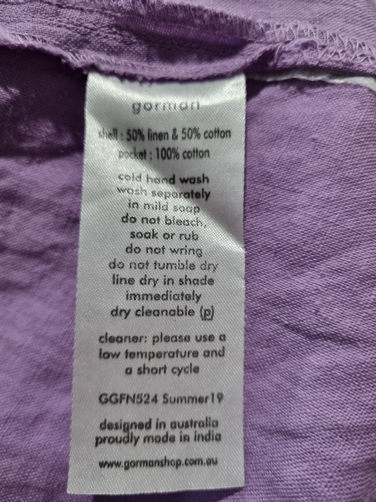 Smock dress with pockets