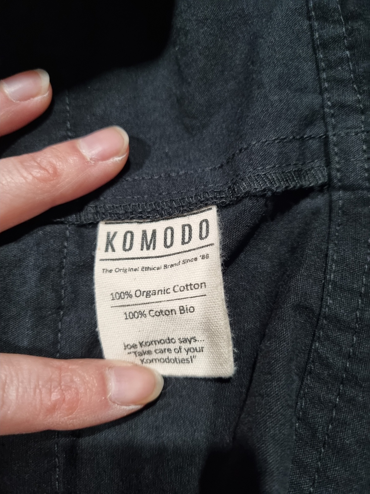 brand black cargo skirt