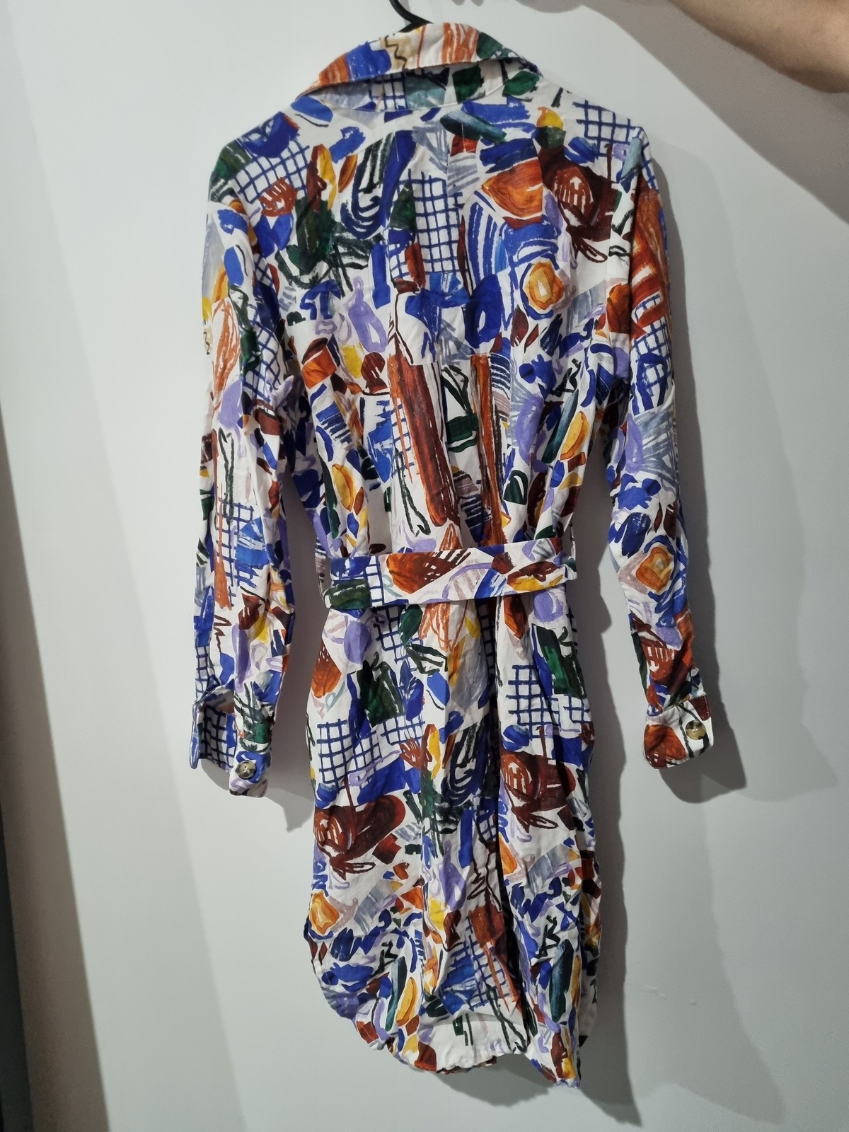 Edie shirt dress in Carnivale print