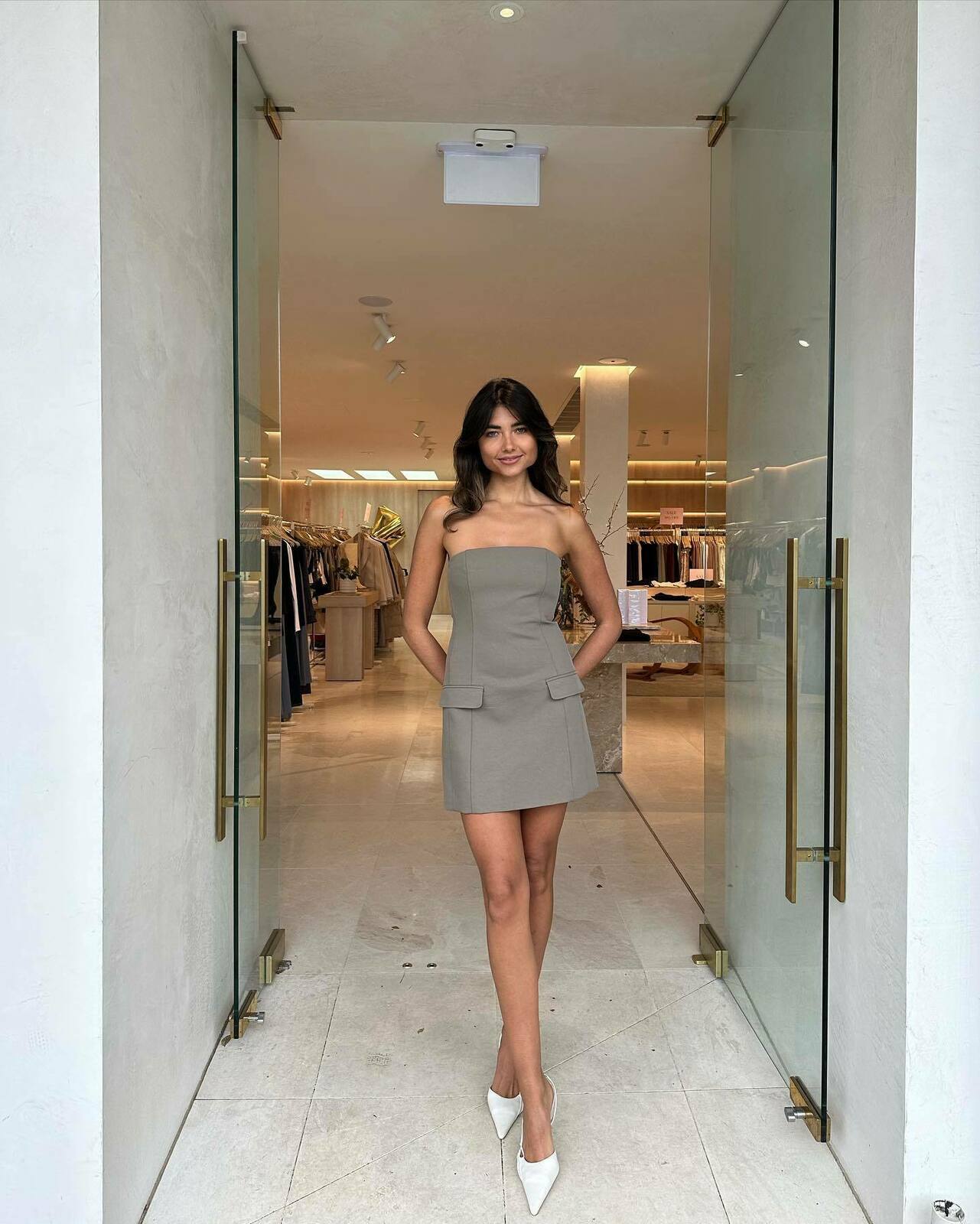 Ariel Pocket Mini Dress RRP$220