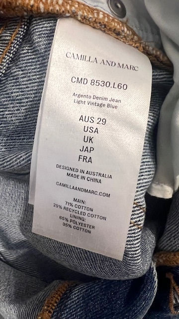 Argento Denim Jean (sz. 29 or a 12)