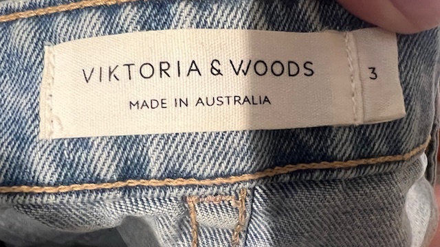 Osborne Jean - light denim sz. 3 (about a 12)