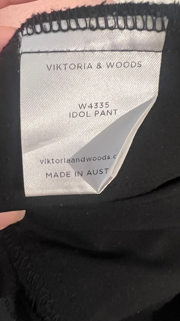 Idol Pant Black - sz. 3 (size 12)