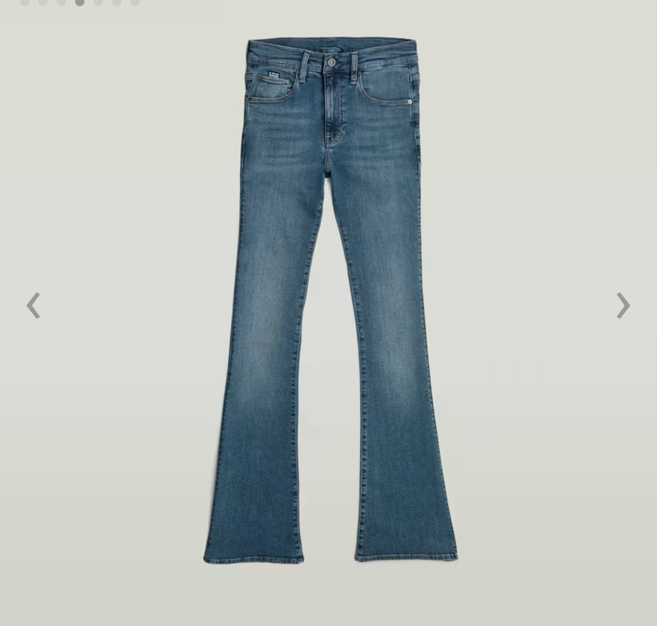 High Flare washed blue (sz 30/about 12)