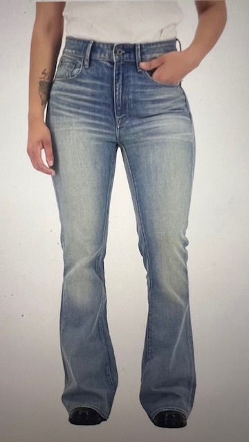 High Flare washed blue (sz 30/about 12)