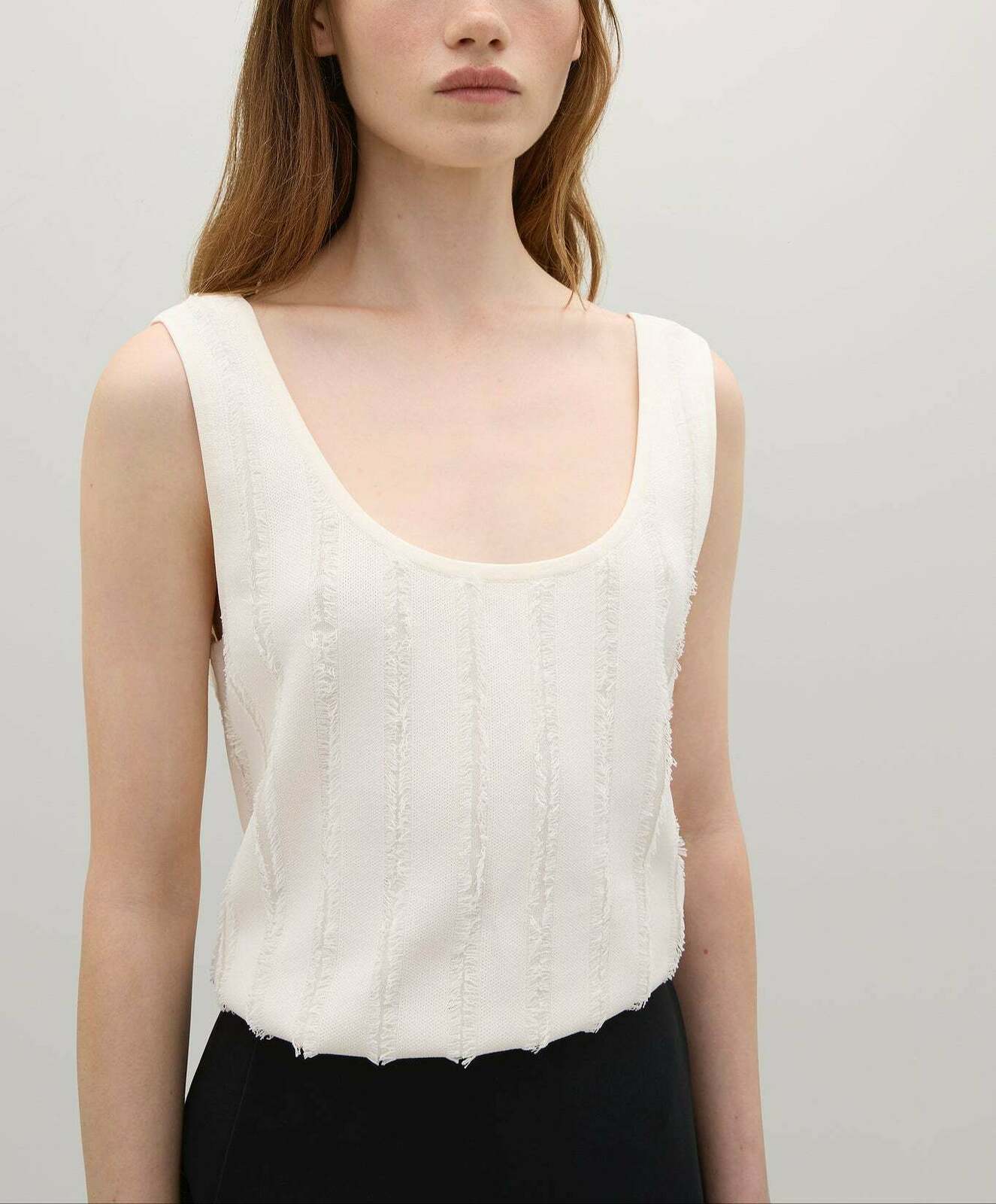 Faye Tank in Parchment