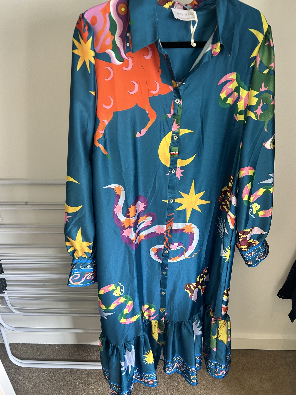 Teal Midi Dress Size AU 16 / US 12