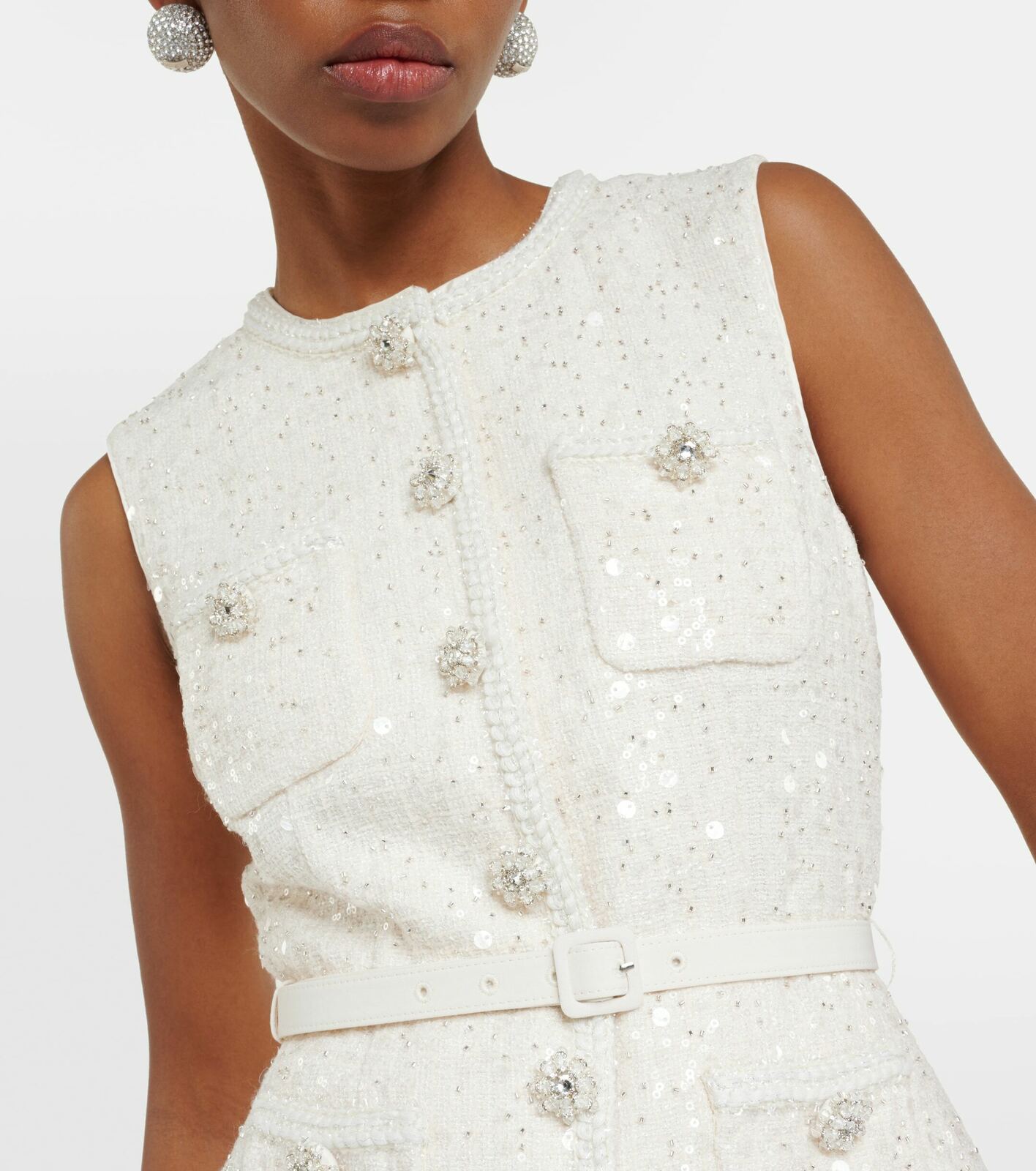 sequin midi dress AU8/US4