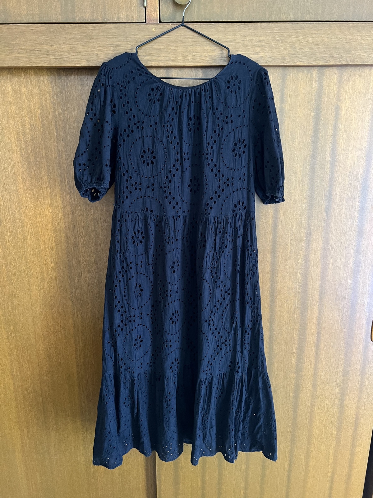 Jade Broderie Midi Dress