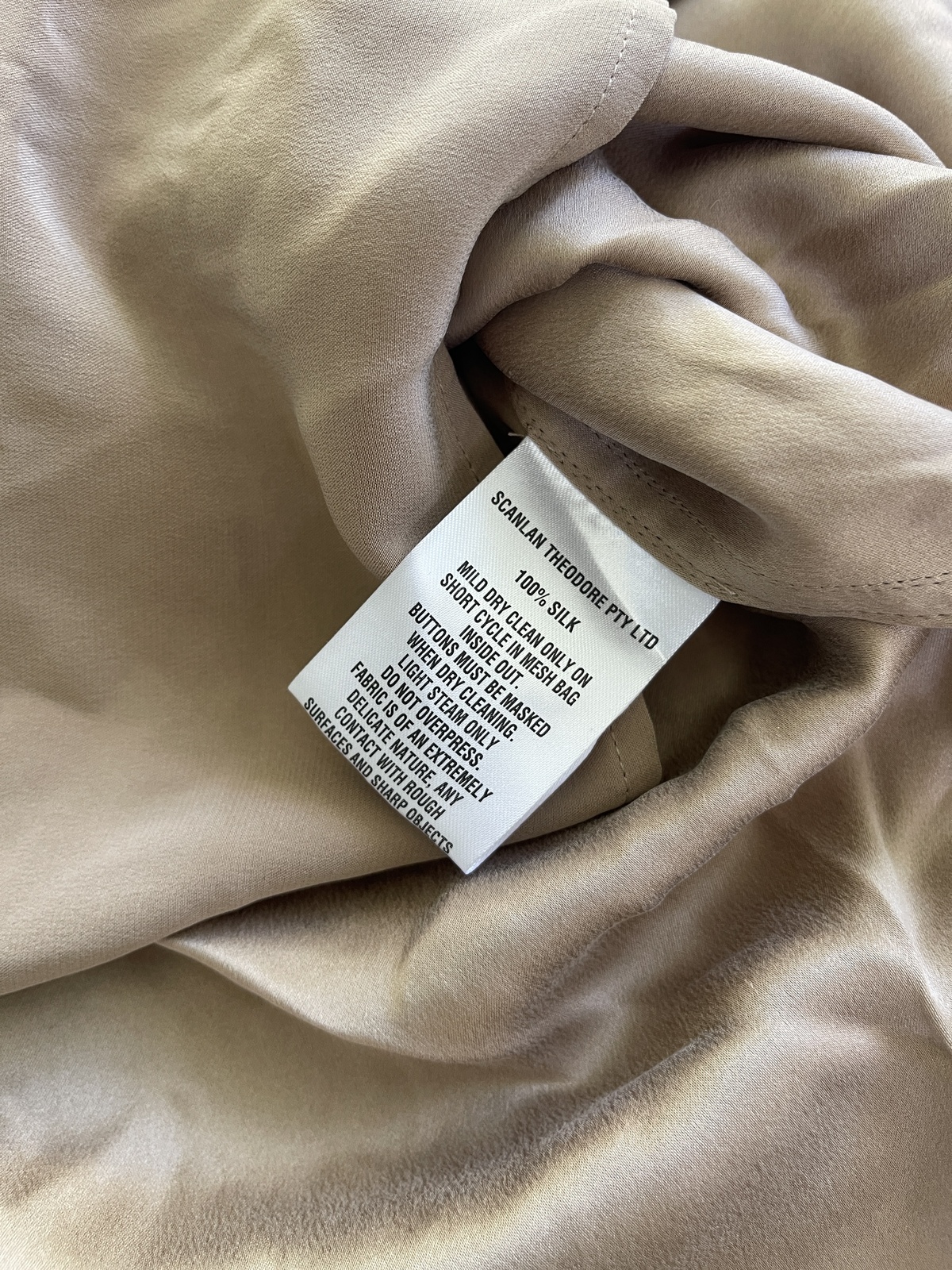 silk shirt size 6 BNWOT