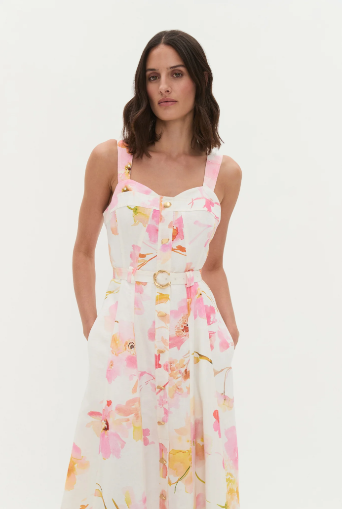 floral midi dress 10