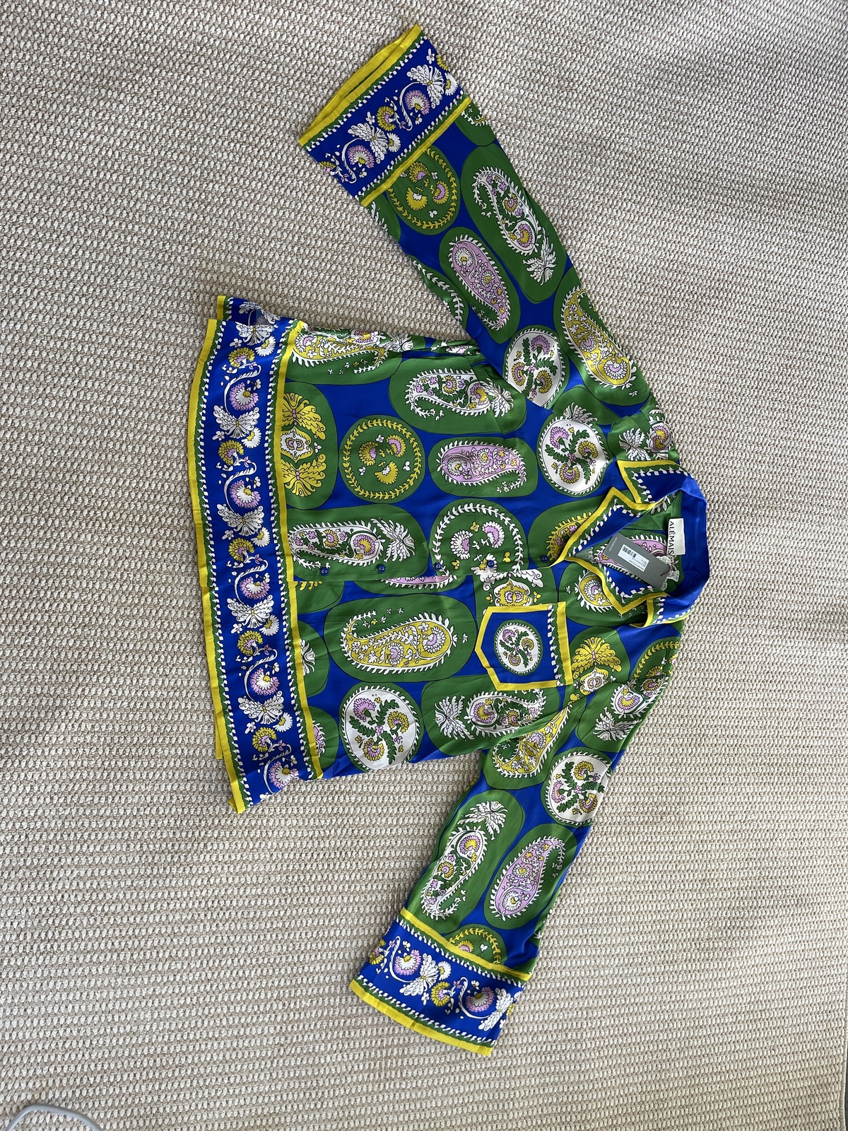 silk shirt AU16 BNWT