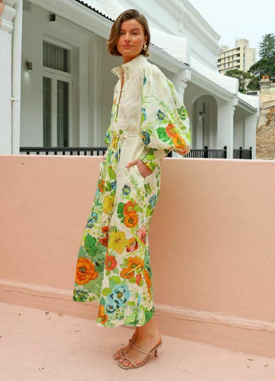 floral shirtdress 14 BNWT