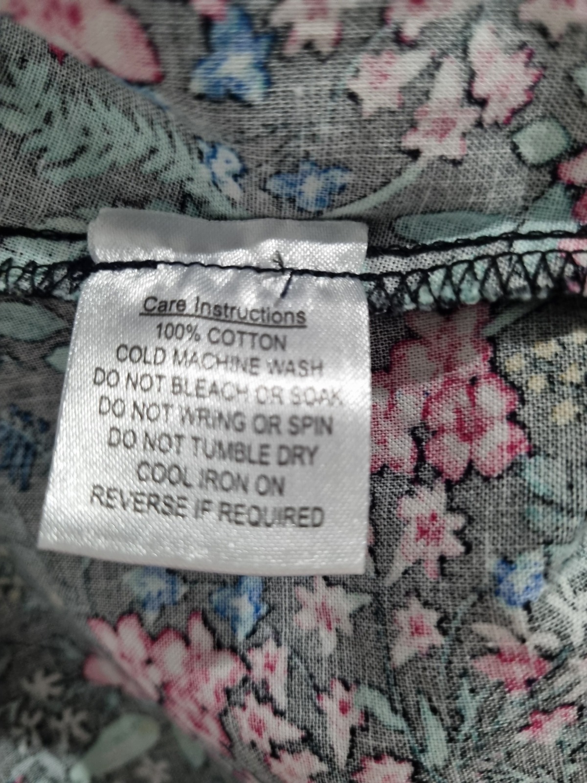 Black floral midi dress