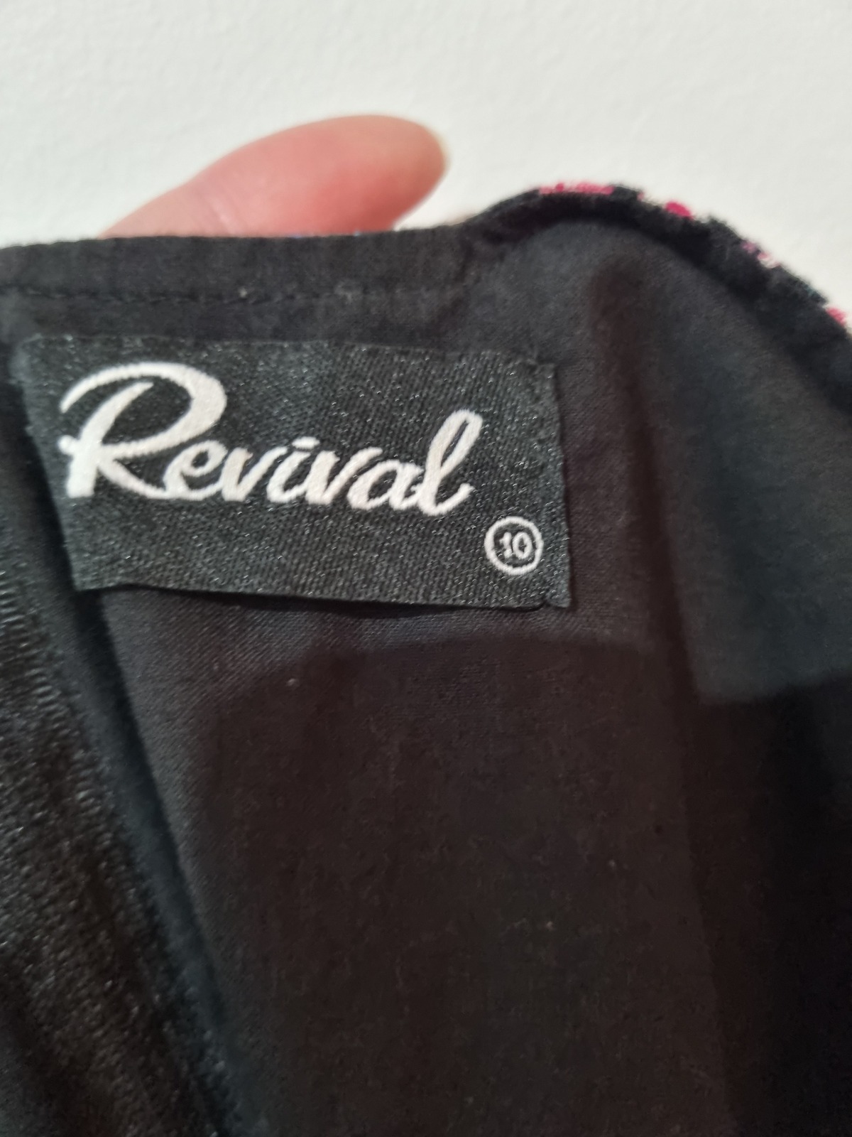 Black floral midi dress