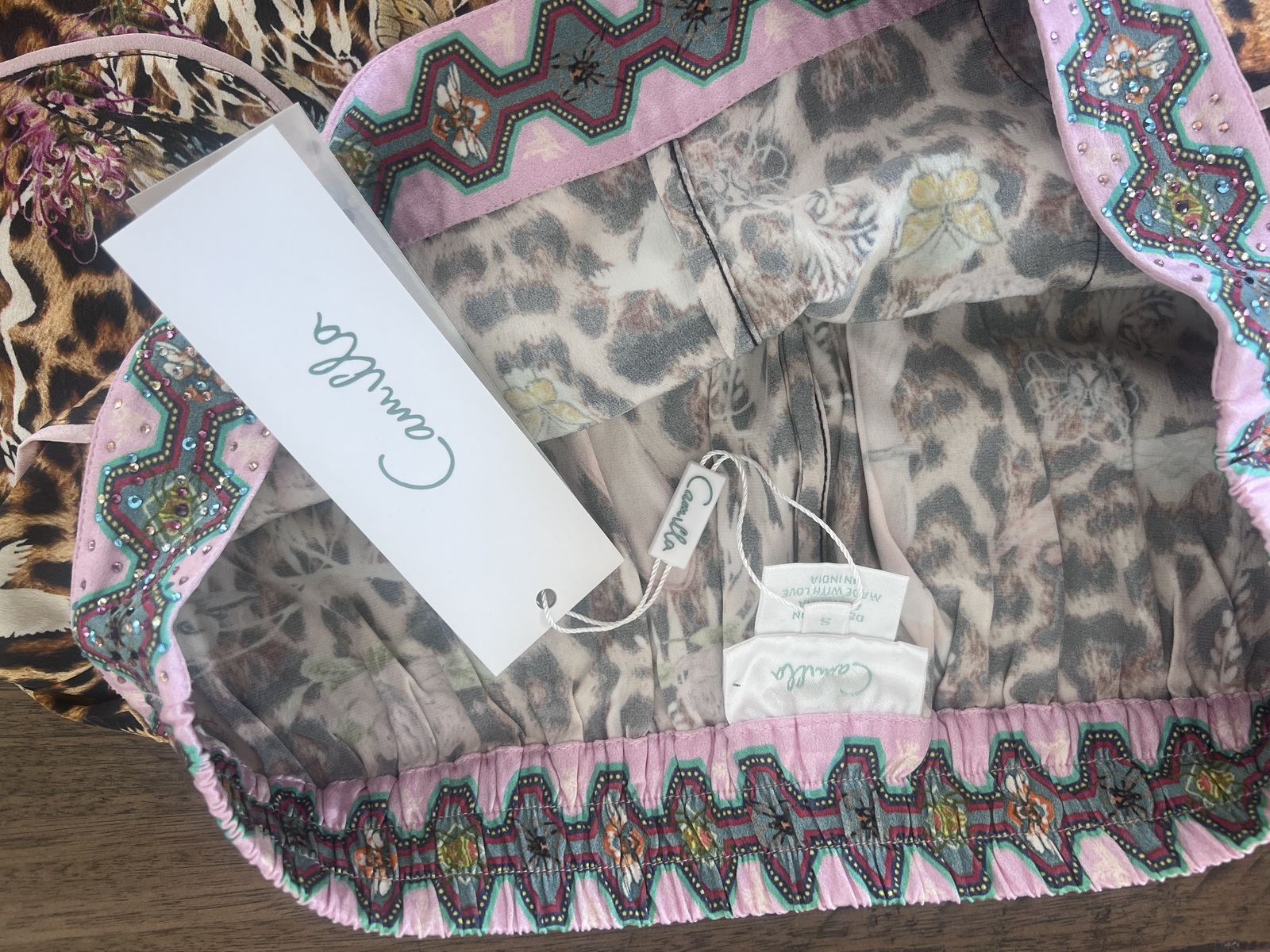 Shorts with Piping Detail, size S