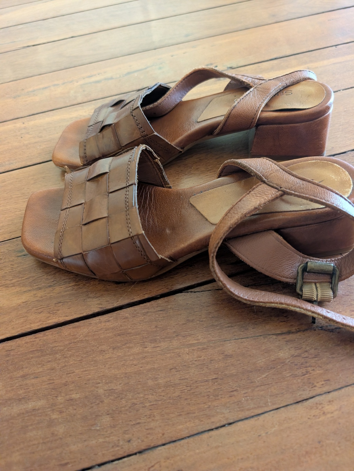 Sandal Tan size 37 Leather 
