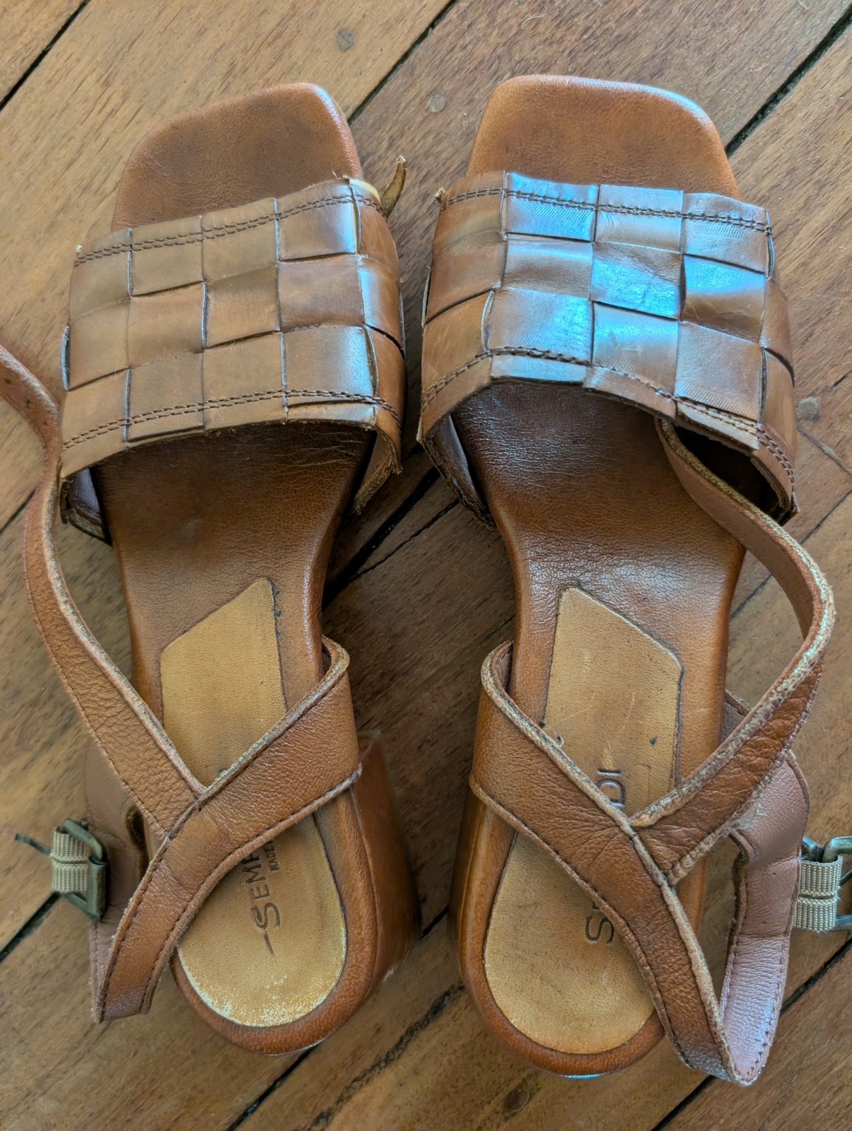 Sandal Tan size 37 Leather 
