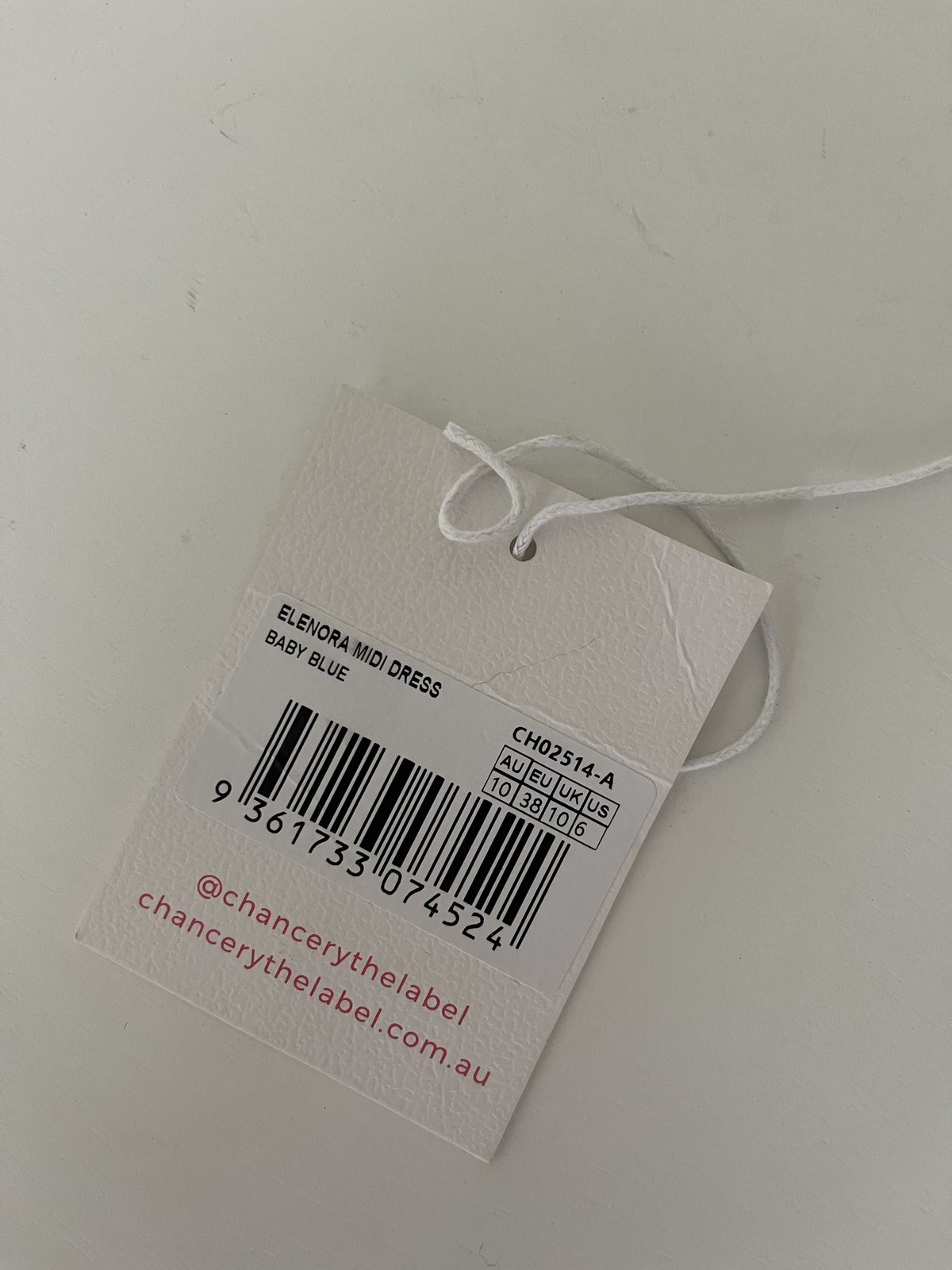 Elanora Midi Dress (Baby Blue)