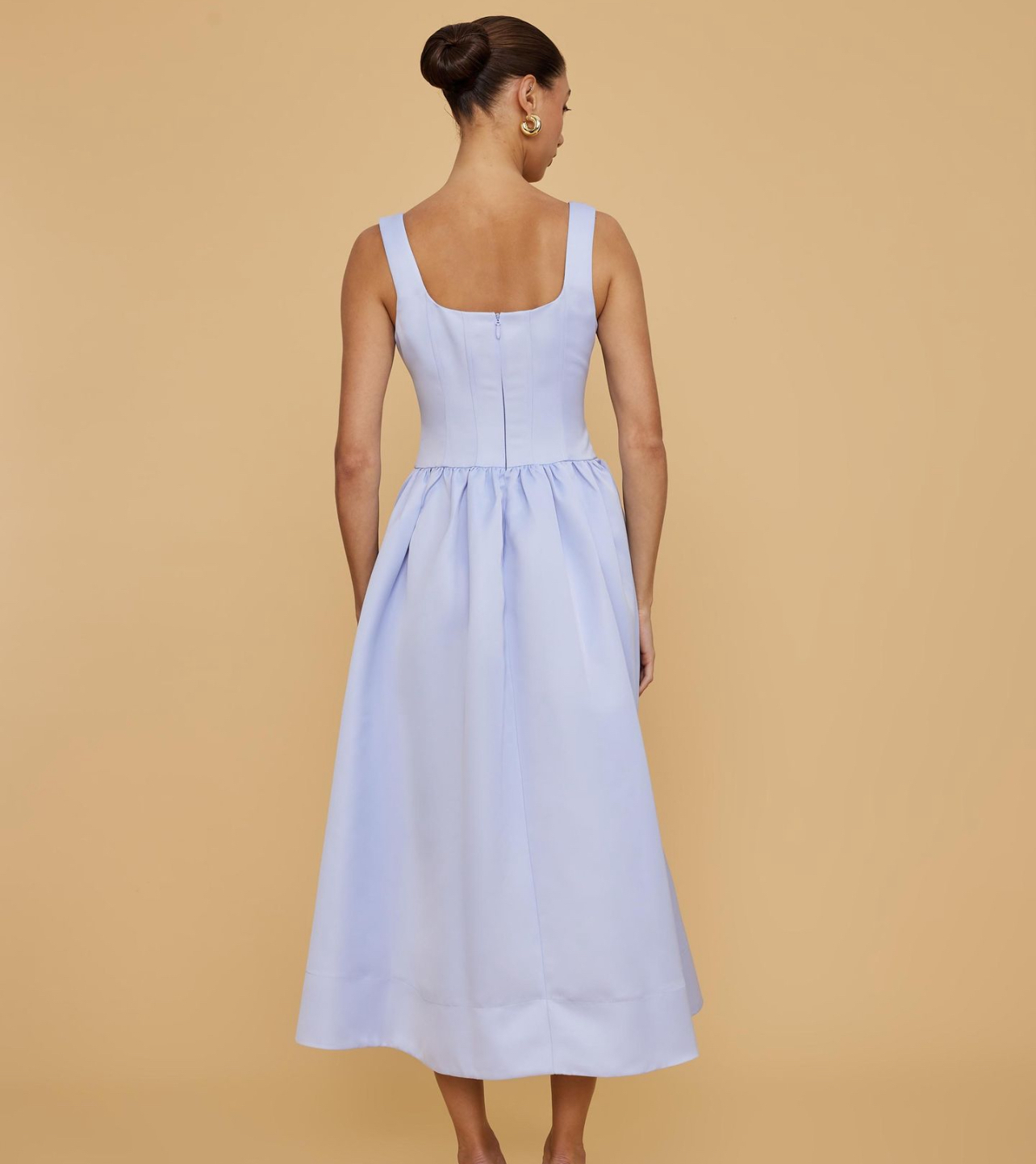 Elanora Midi Dress (Baby Blue)