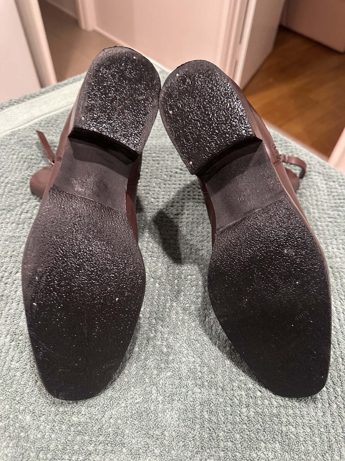 Aleksi chestnut leather boots 