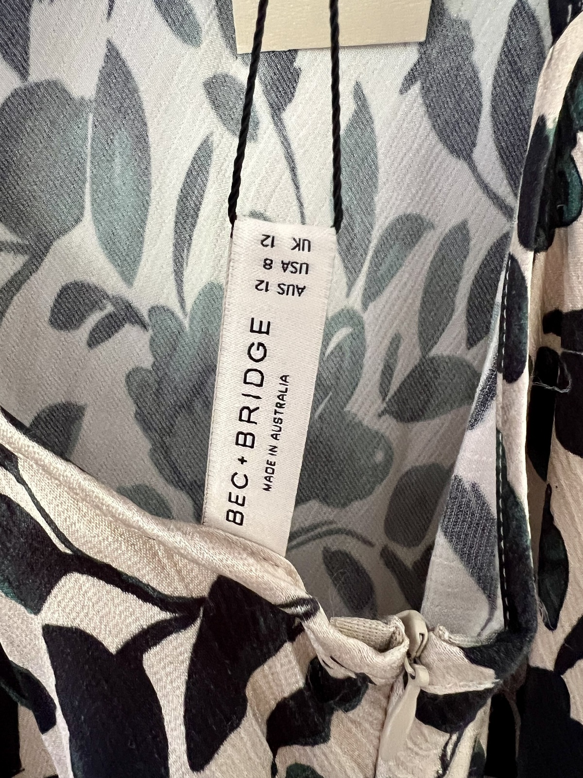 silhouette vine maxi dress