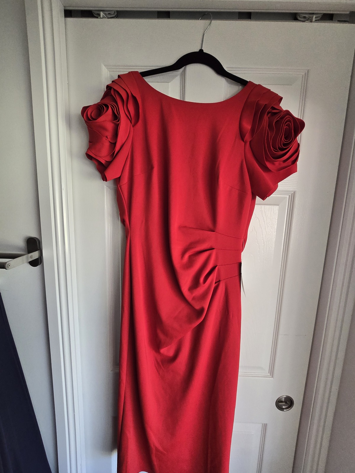 Monelli Rosette Sleeve Dress