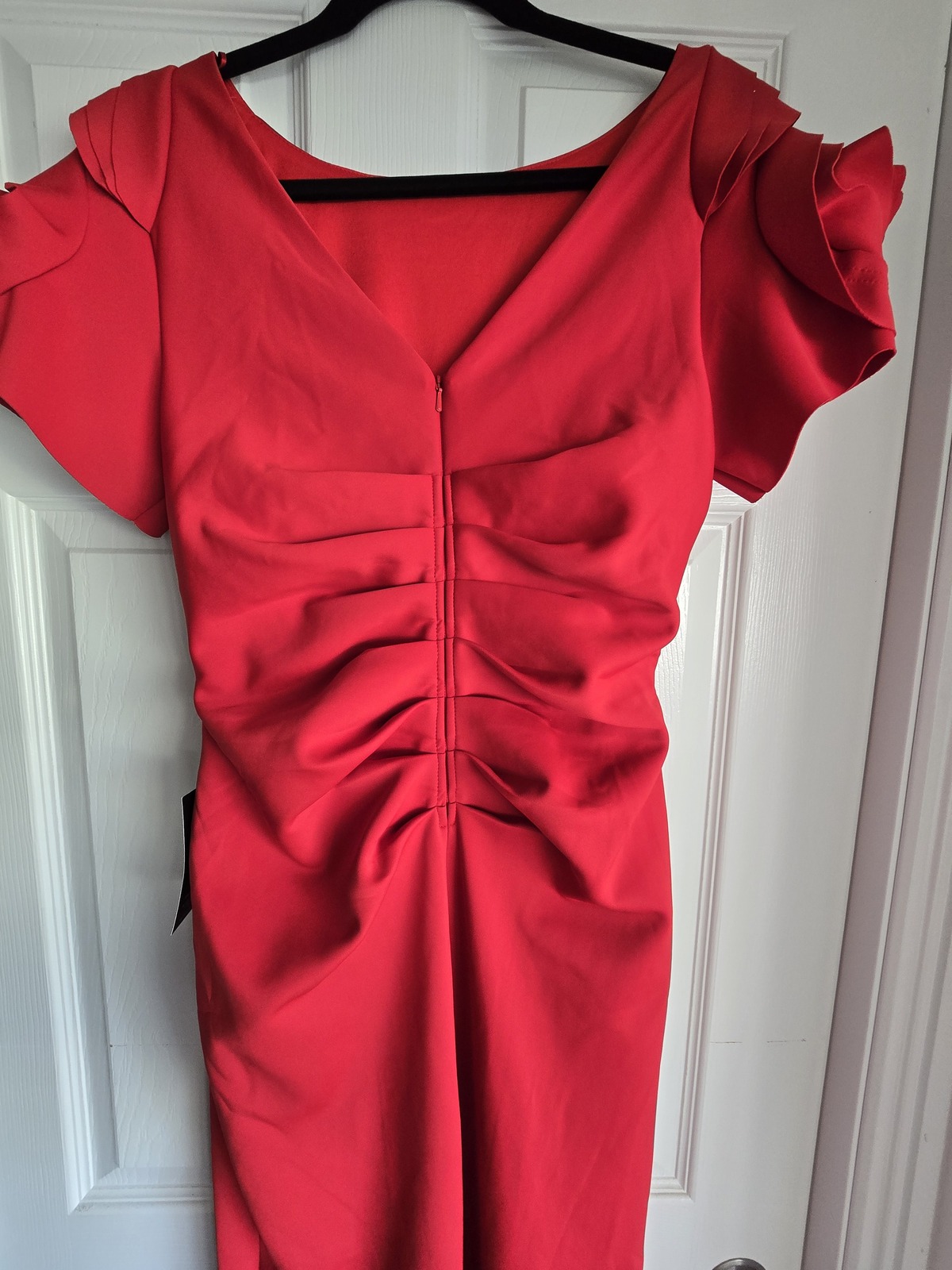 Monelli Rosette Sleeve Dress