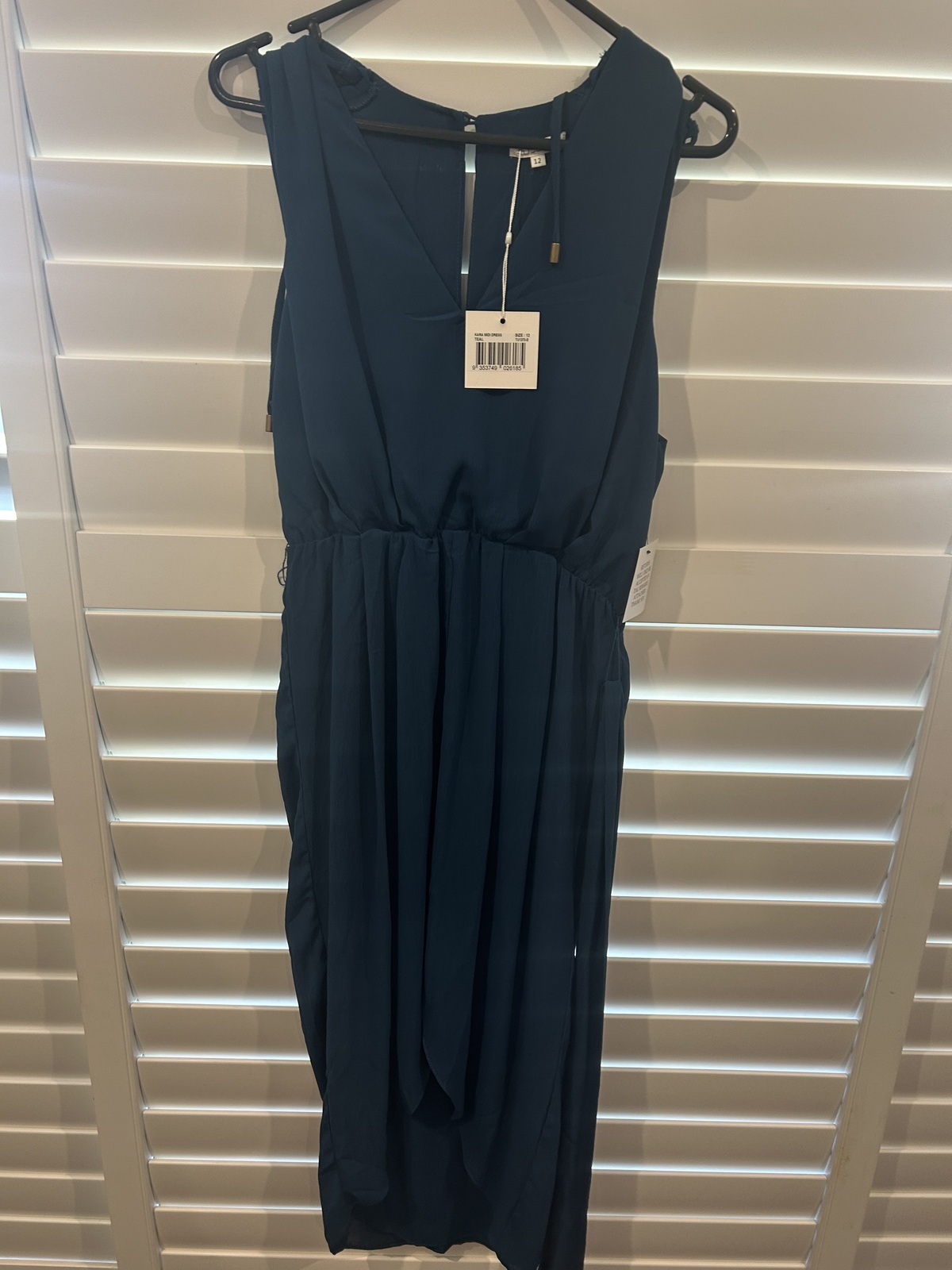 Kara Midi Dress size 12 new with tags 