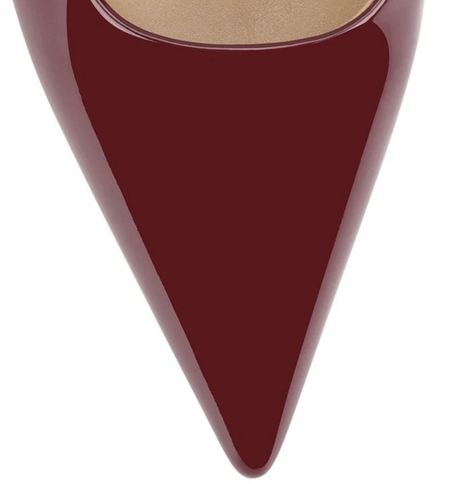 Yasmine Slingback Heels - Wine