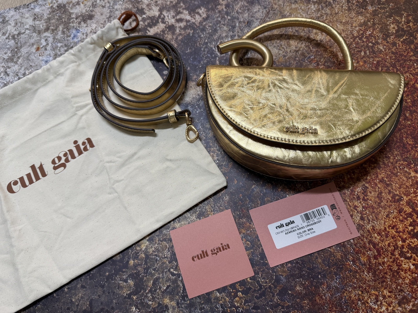  AZARIAH NANO CROSSBODY BAG