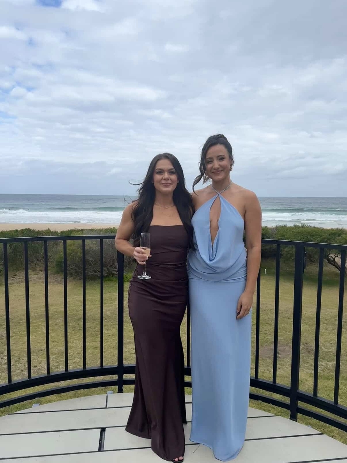 ETERNITY STRAPLESS MAXI DRESS - DARK CHOCOLATE - 10