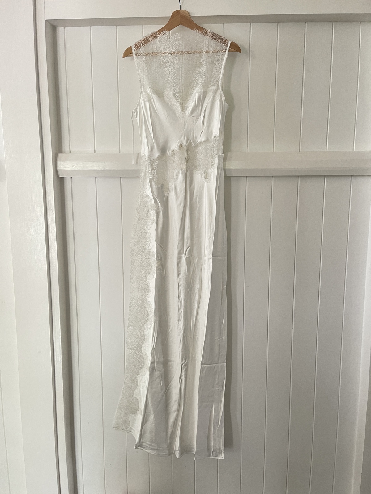 Stratus Lace High Neck Maxi Dress AU8/US4