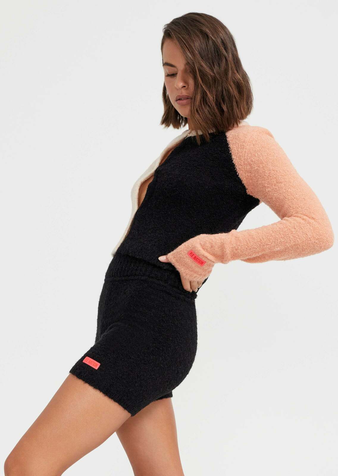 TRIPLE DOUBLE KNIT L/S TOP