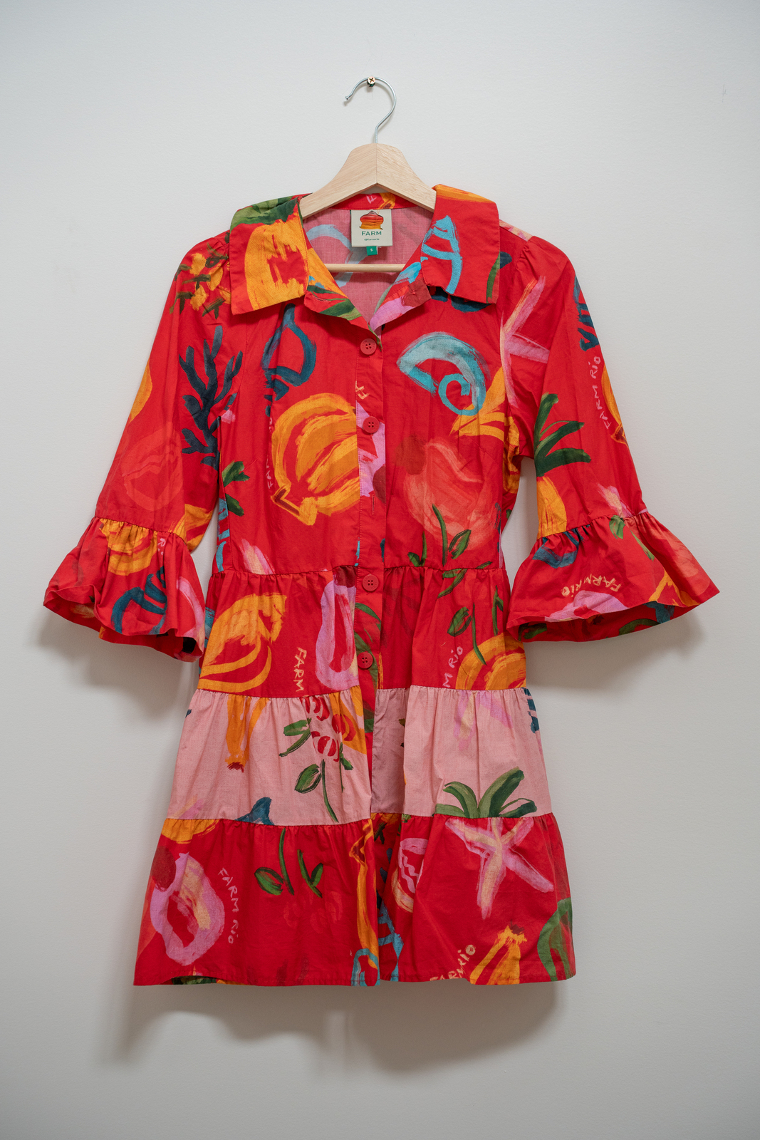 Mixed Fruits Mini Dress