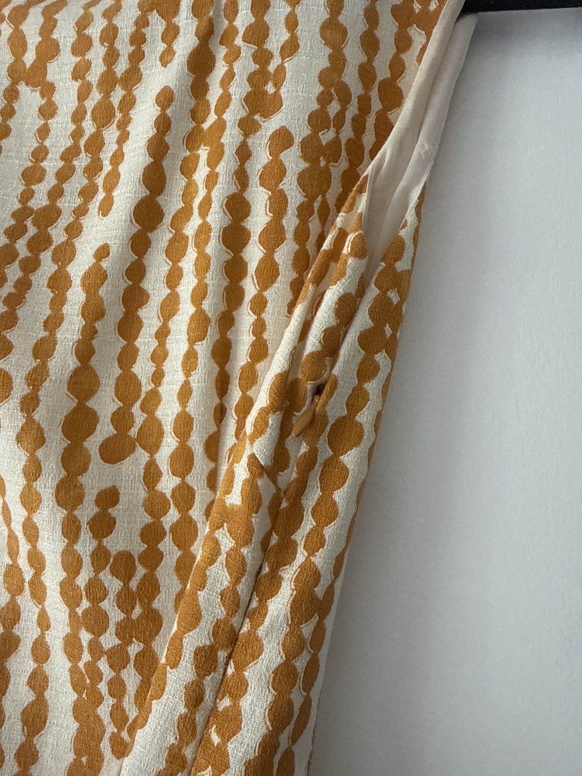 Jacquard shift dress M