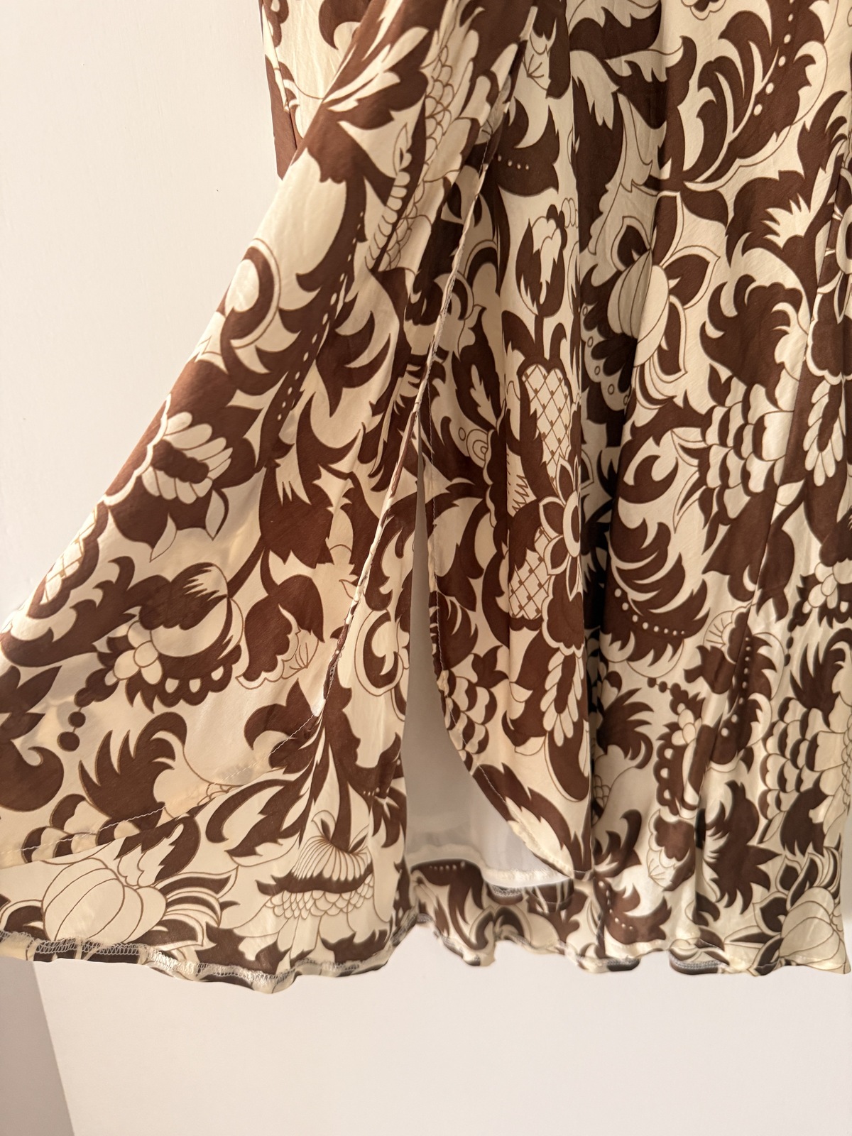 Rare 100% silk wrap dress size 2 AU10