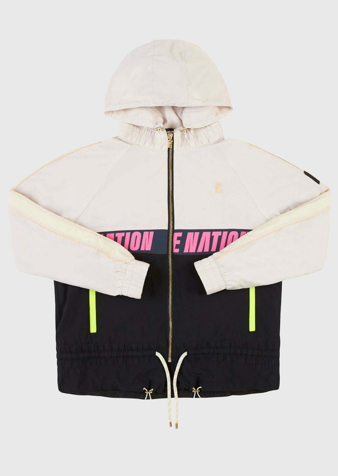 MAN DOWN JACKET IN WHITE SAND