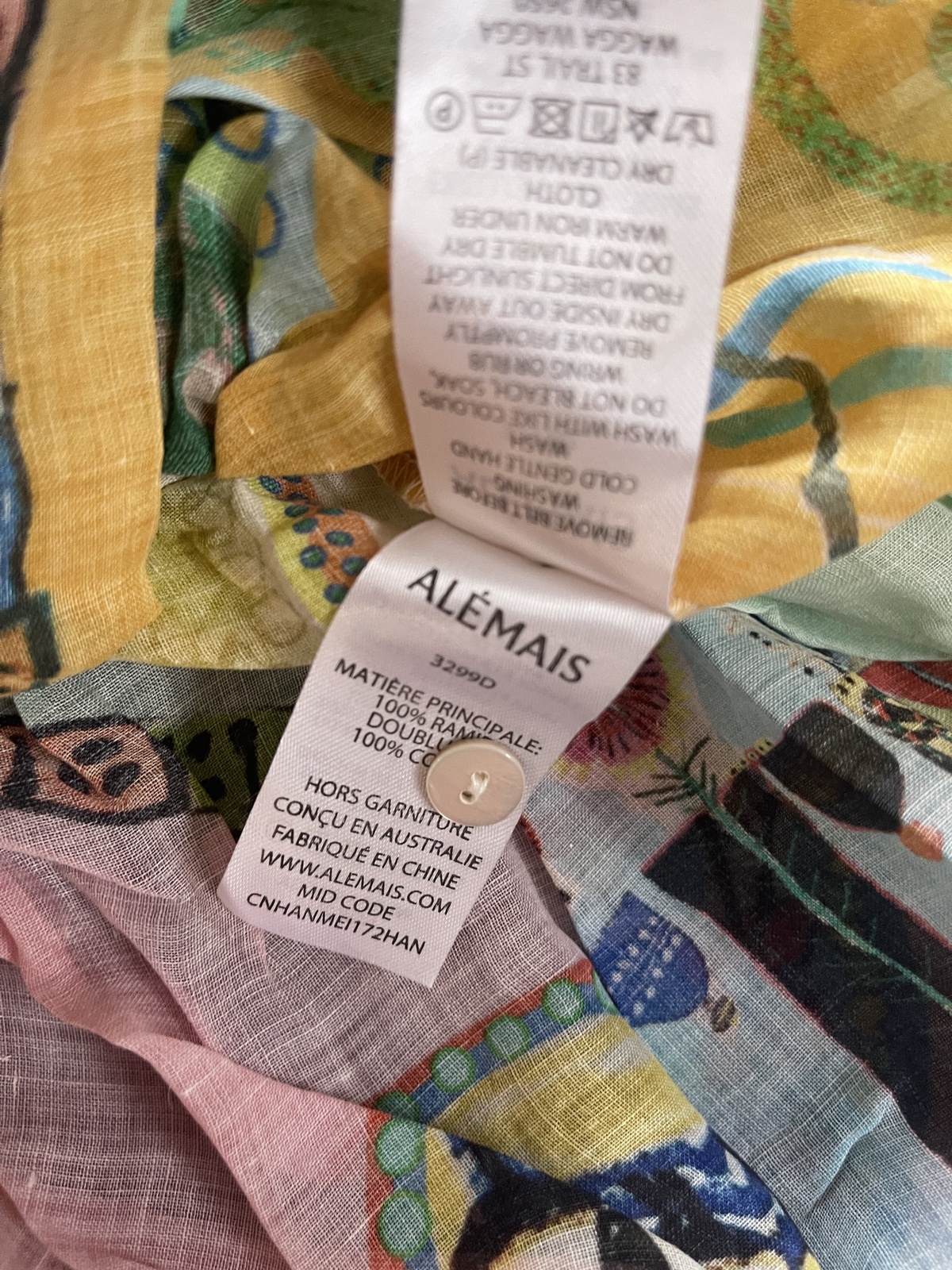 Players Shirtdress in Multi AU6/US2