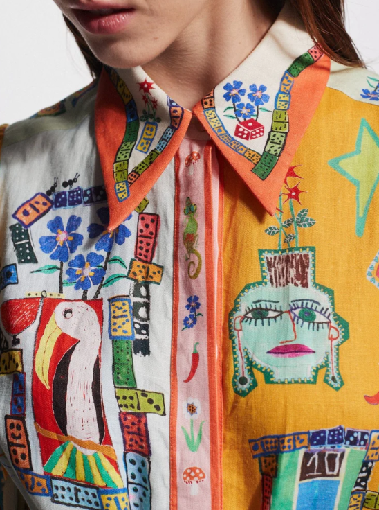 Players Shirtdress in Multi AU6/US2