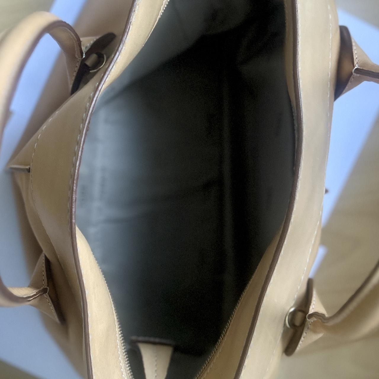 Authentic Signature Leather D-Styling Tote Excellent Condition