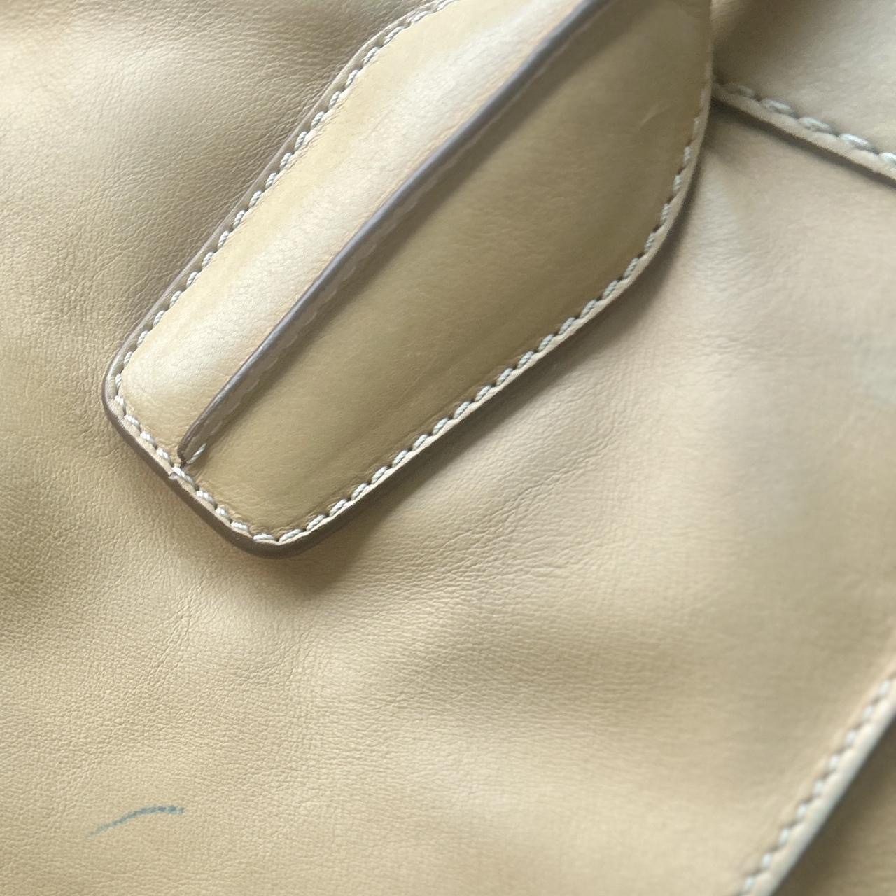 Authentic Signature Leather D-Styling Tote Excellent Condition