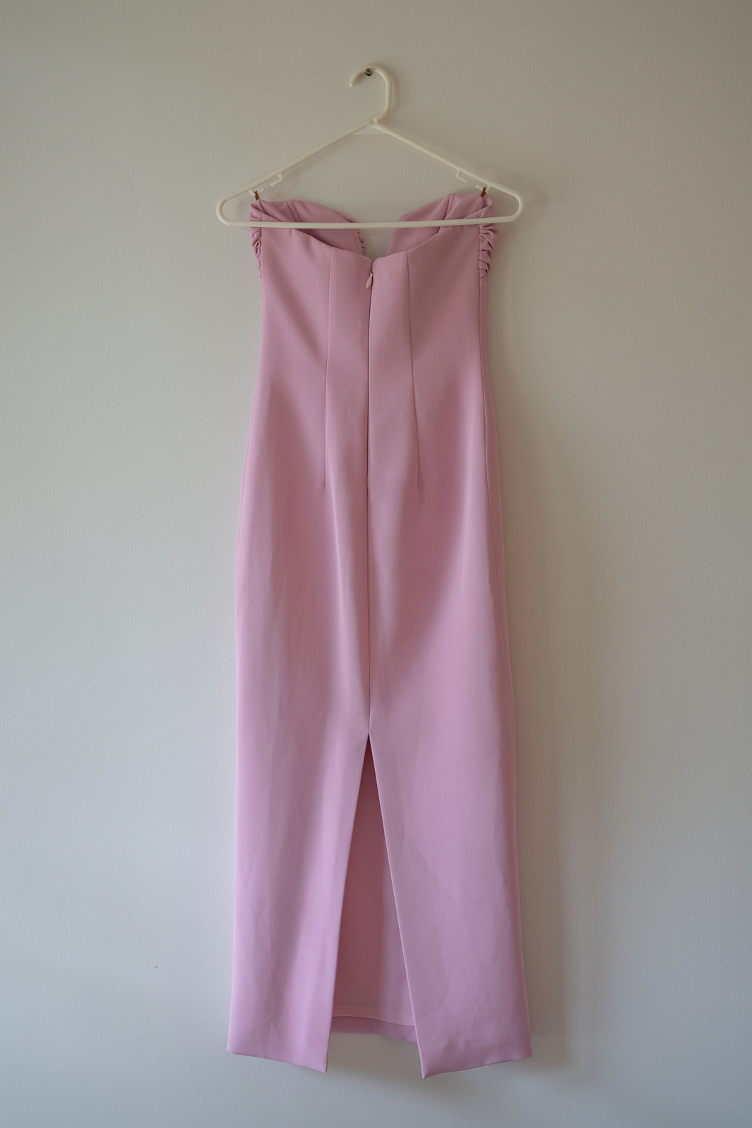 Pink Strapless Dress 