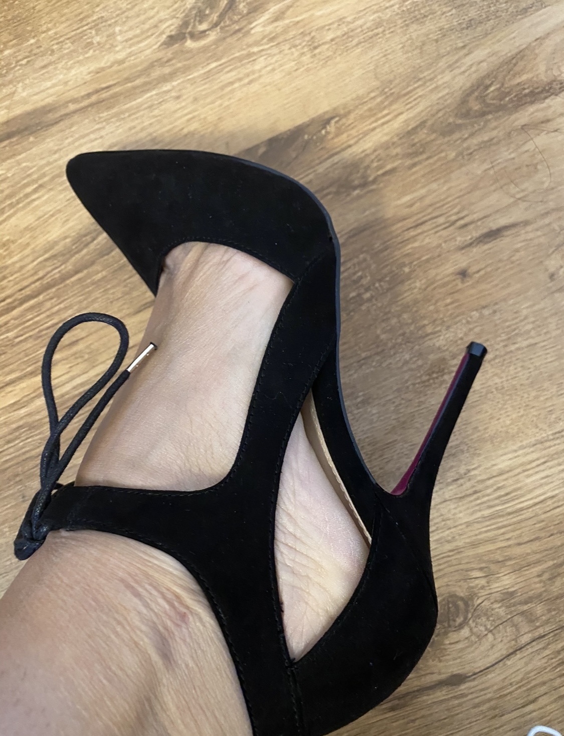 Carvela suede black heels size eu 39